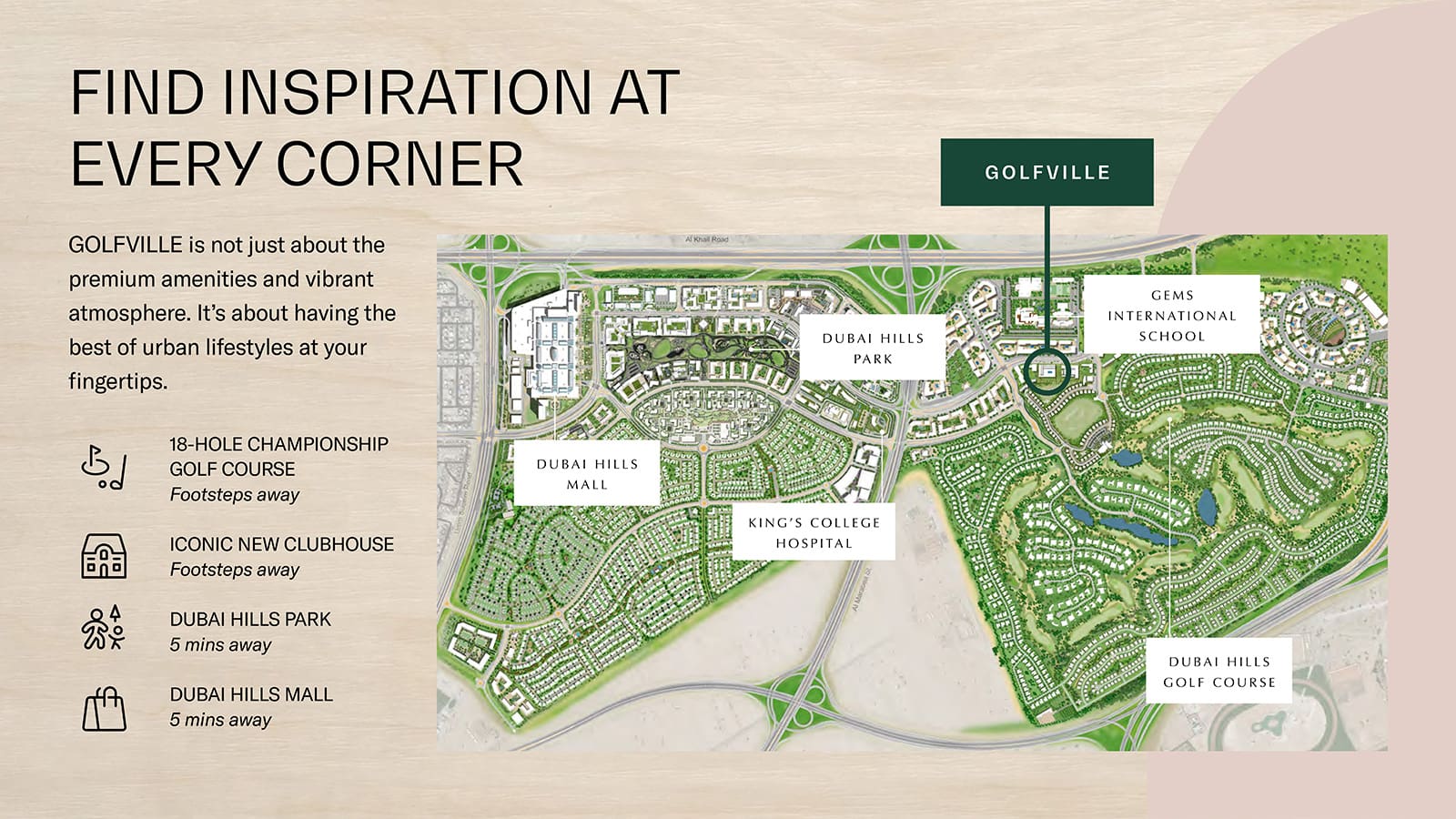 Golfville by Emaar Master Plan