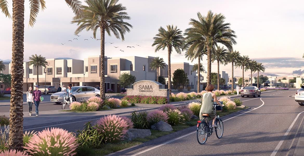 Sama Townhouses for Sale & Rent at Town Square Dubai By Nshama