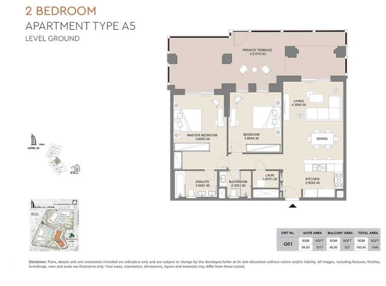 MJL-Jadeel-2BR-TYPE-A5-level-ground