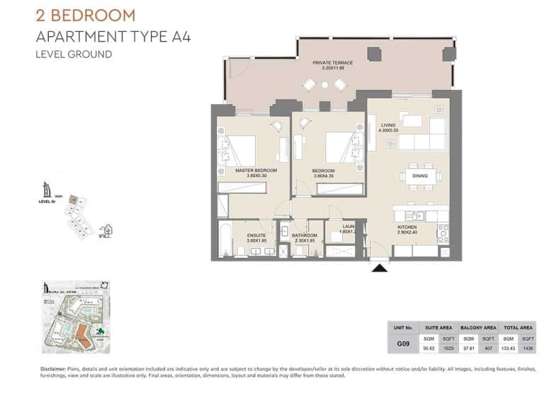 MJL-Jadeel-2BR-Type-A4-level-ground