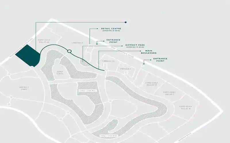 Expo Golf Villas6-location-map