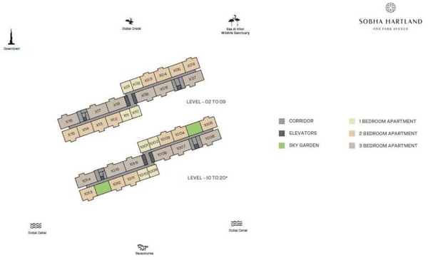 One Park Avenue Floor Plan