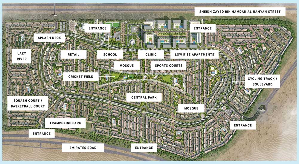 Standalone Villas Master Plan