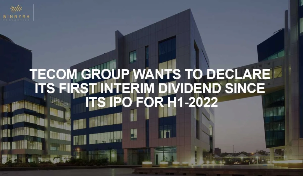 Tecom Group Interim Dividend