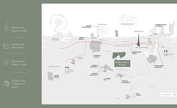 Park Horizon Location Map