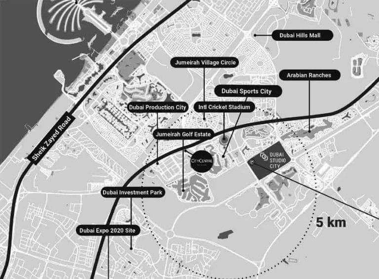 Samana Mykonos Location Map