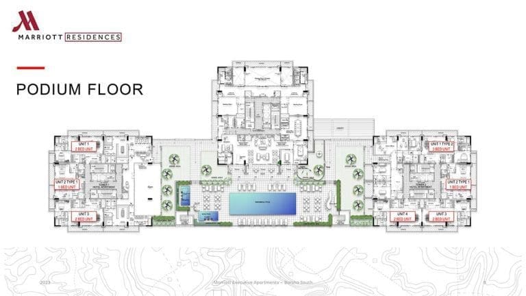 Marriot Executive Residences Master Plan