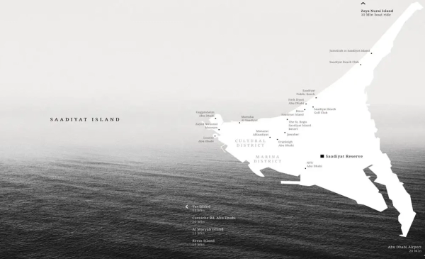 The Dunes Villas Location Map