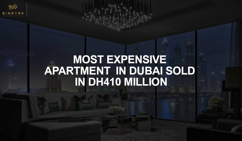 Most Expensive Apartment in Dubai