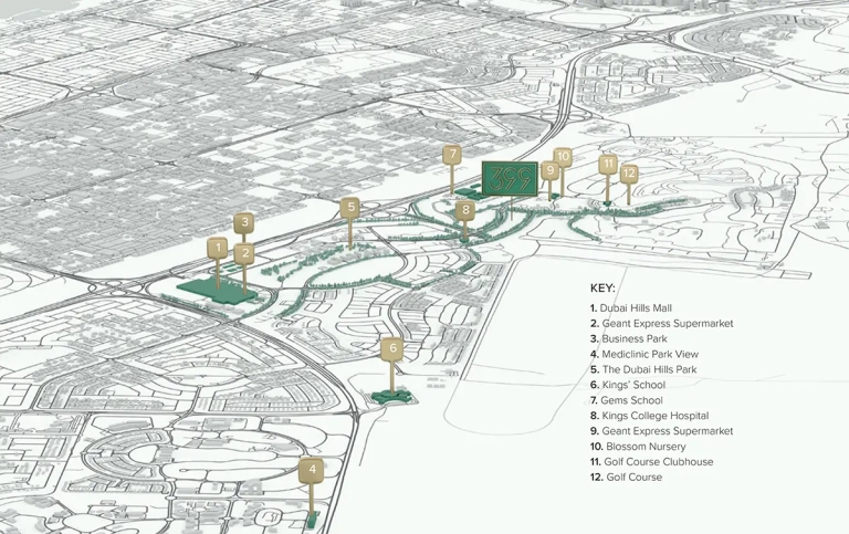 Hills Park at Dubai Hills Estate Master Plan