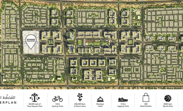 Shams Townhouses Master Plan