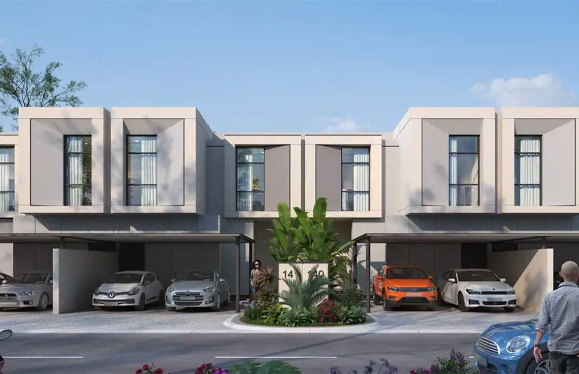 Murooj Phase 2 Townhouses в Al Furjan