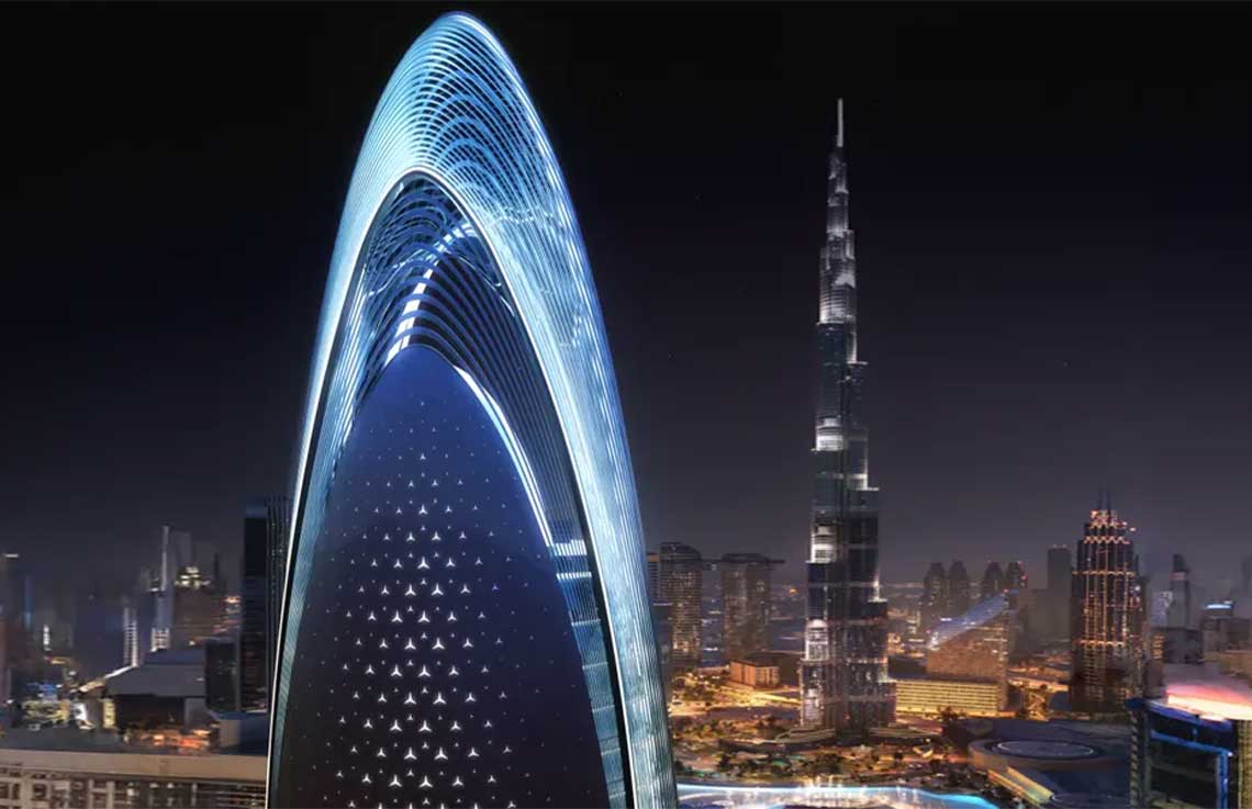 Mercedes Benz Places at Downtown Dubai