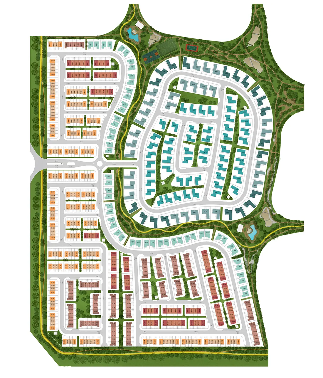 Masaar Robinia Master Plan