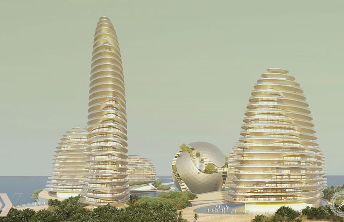 Desert Pearl Apartments in Dubai