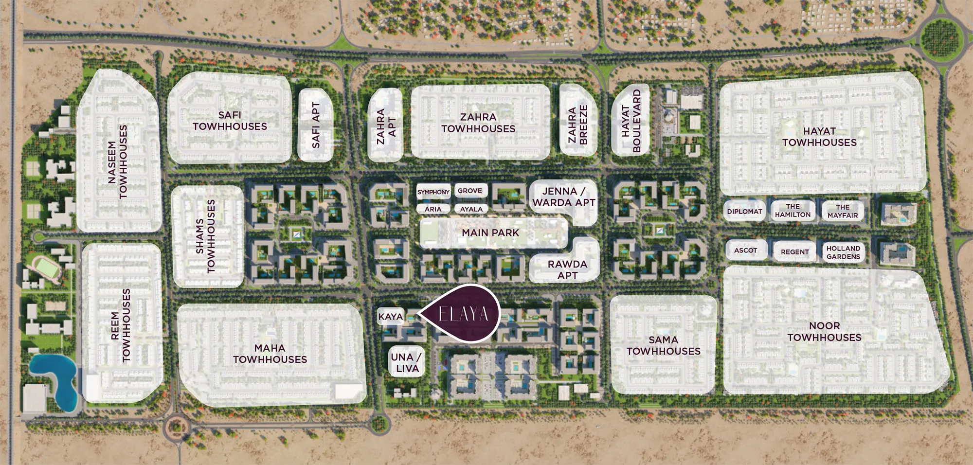 Elaya By Nshama Master Plan