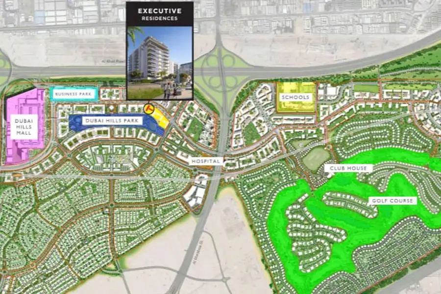 Emaar Executive Residences Master Plan