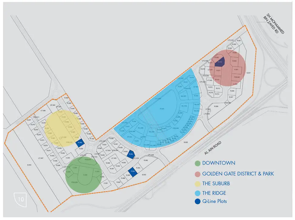 Q Line by Mazaya Master Plan at Dubailand