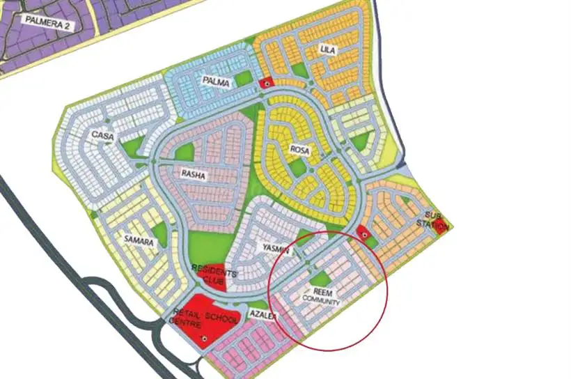 Mira Oasis Master Plan at Reem Community Dubai