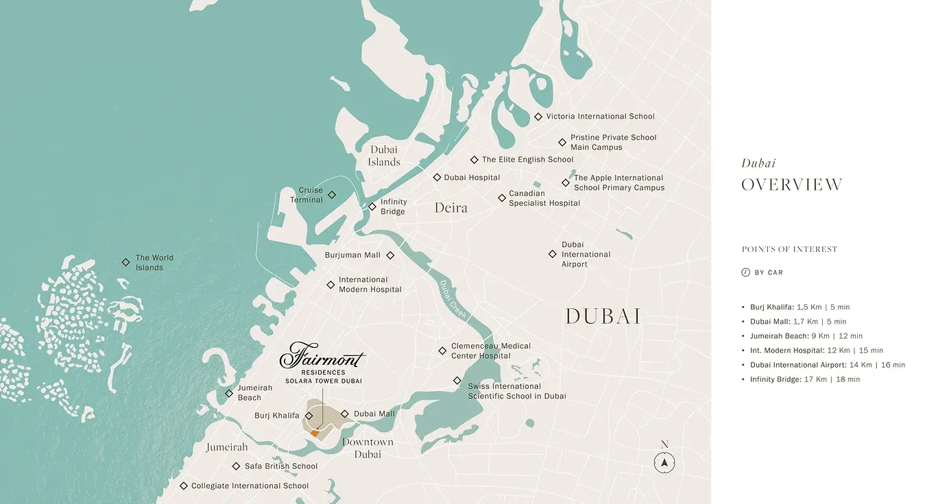 Fairmont Residences Solara Tower Master Plan