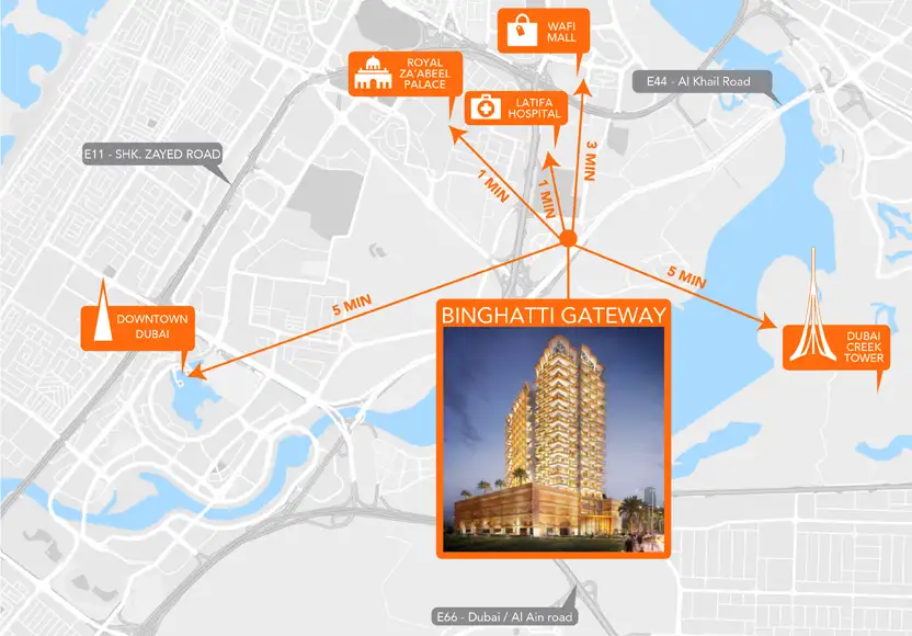 Binghatti Gateway Master Plan