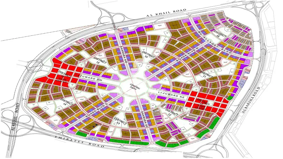 The Constella by Damac Master Plan