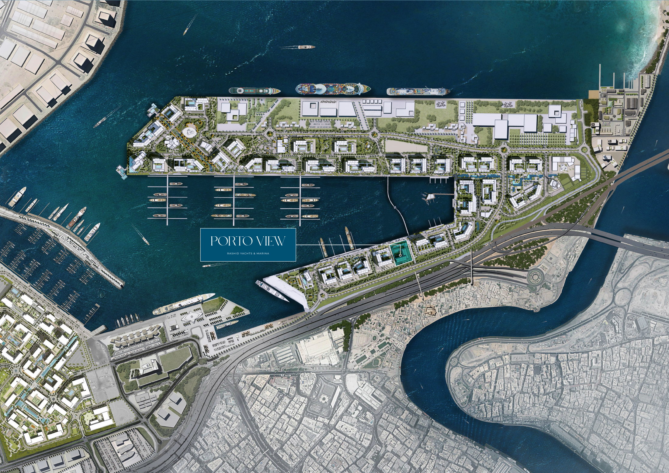 Porto View by Emaar Master Plan