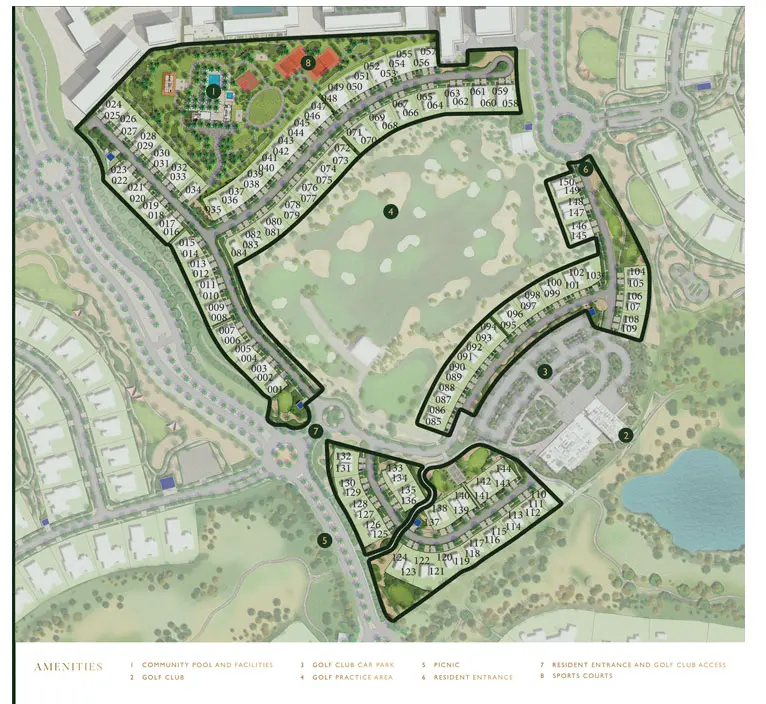 Club Villas Master Plan