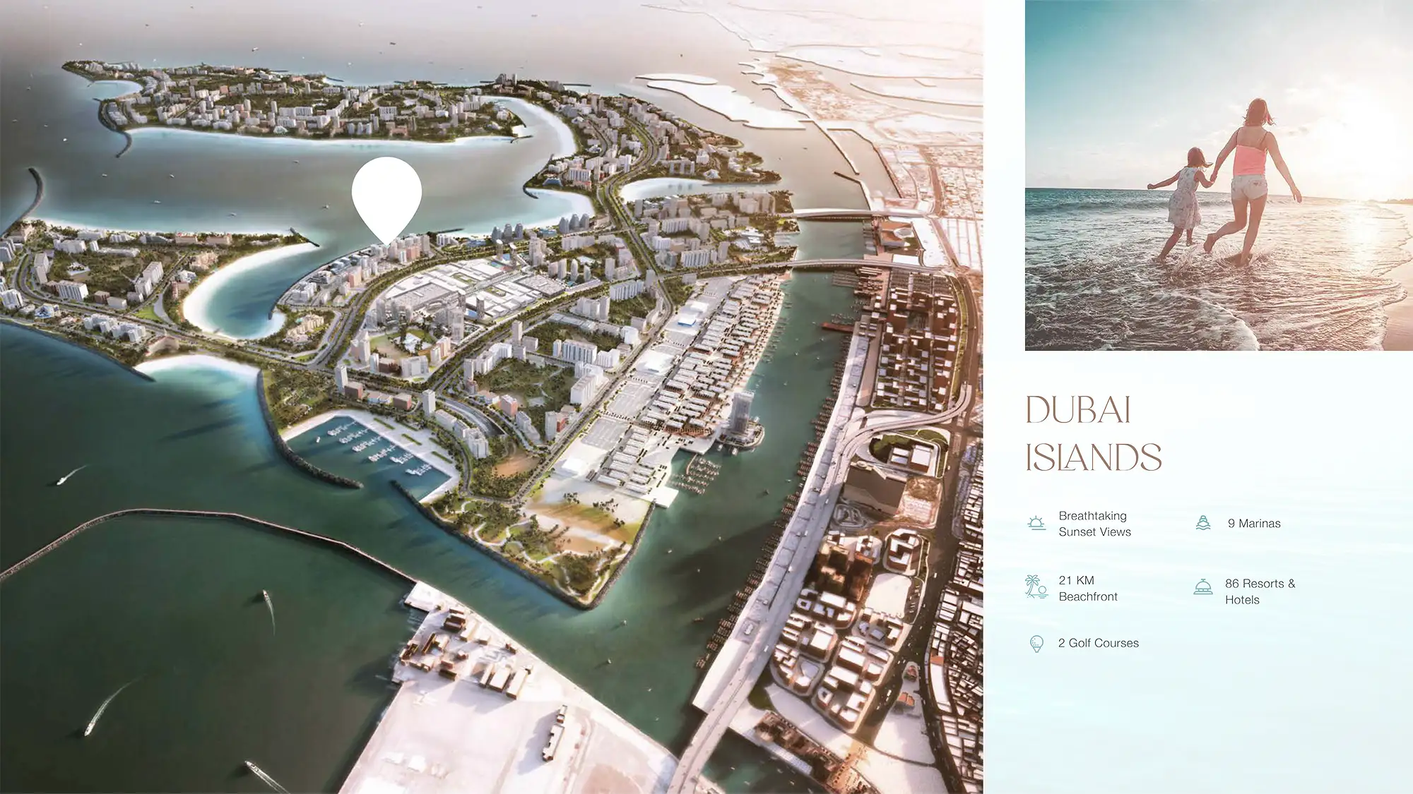 Sunset Bay at Dubai Islands Master Plan