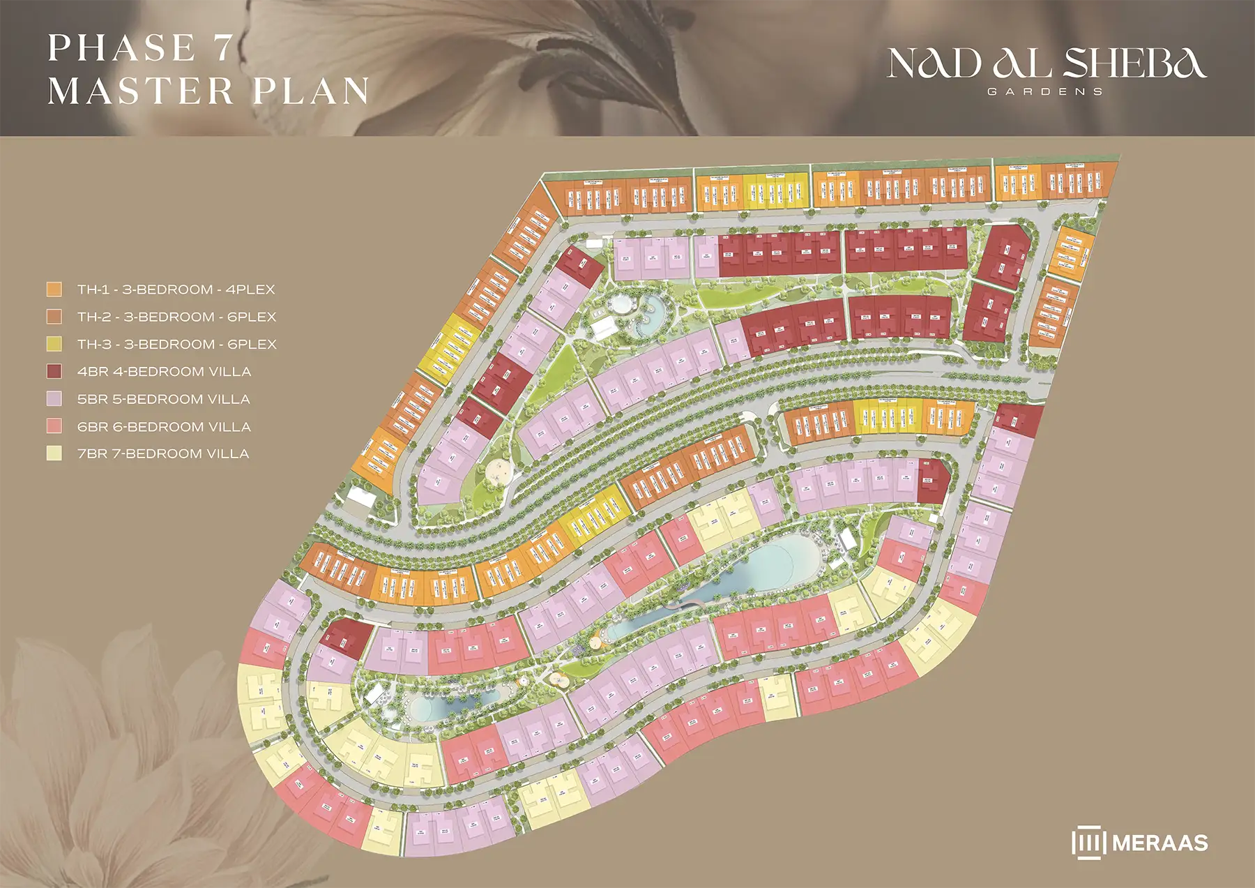 Nad Al Sheba Gardens Phase 7 Master Plan