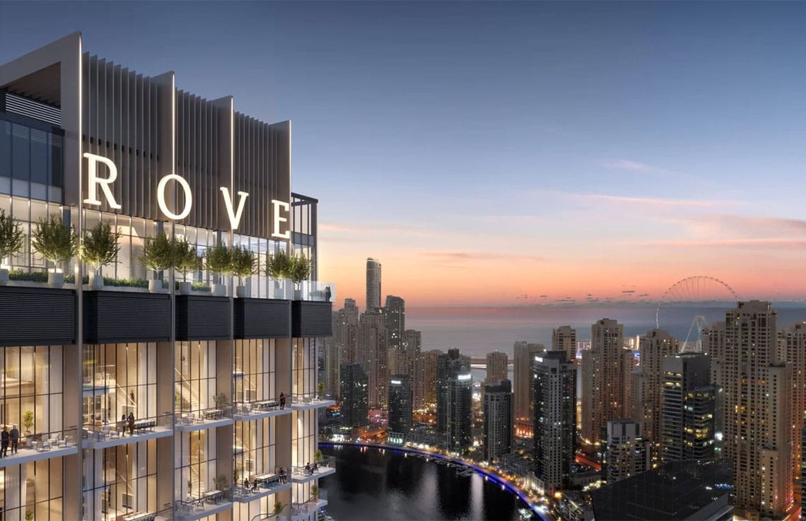 Rove Home Dubai Marina by IRTH Development